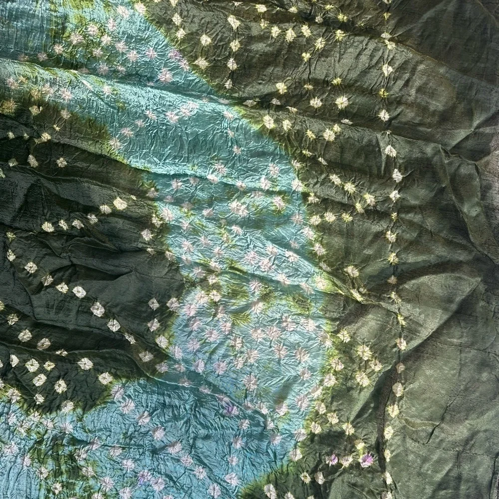 New Handcrafted Sheer Scarf from India